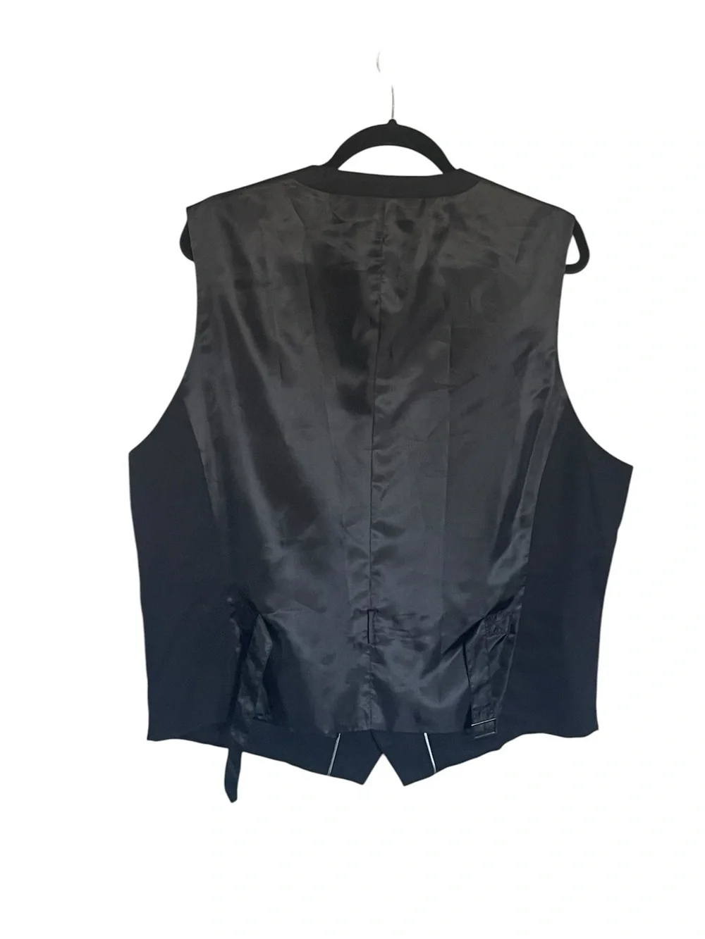 INC International Concepts Men's Black Slim Dress Vest